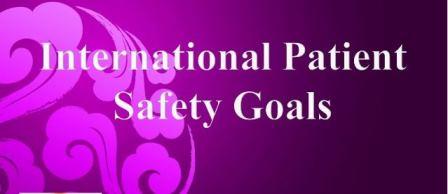 International patient safety Goals second part Workshop